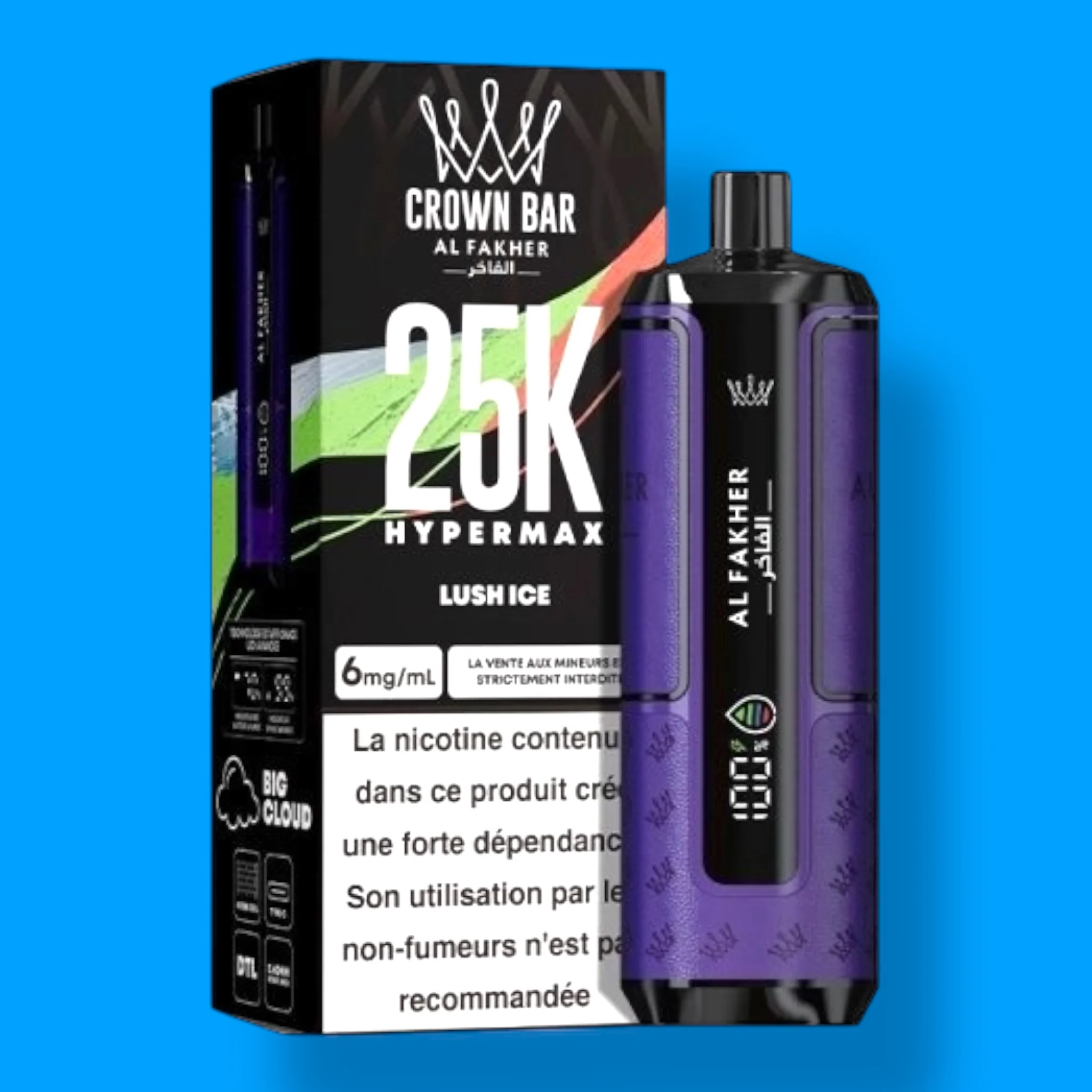 Puff AL FAKHER 25K HYPER MAX CROWN BAR - Image 10