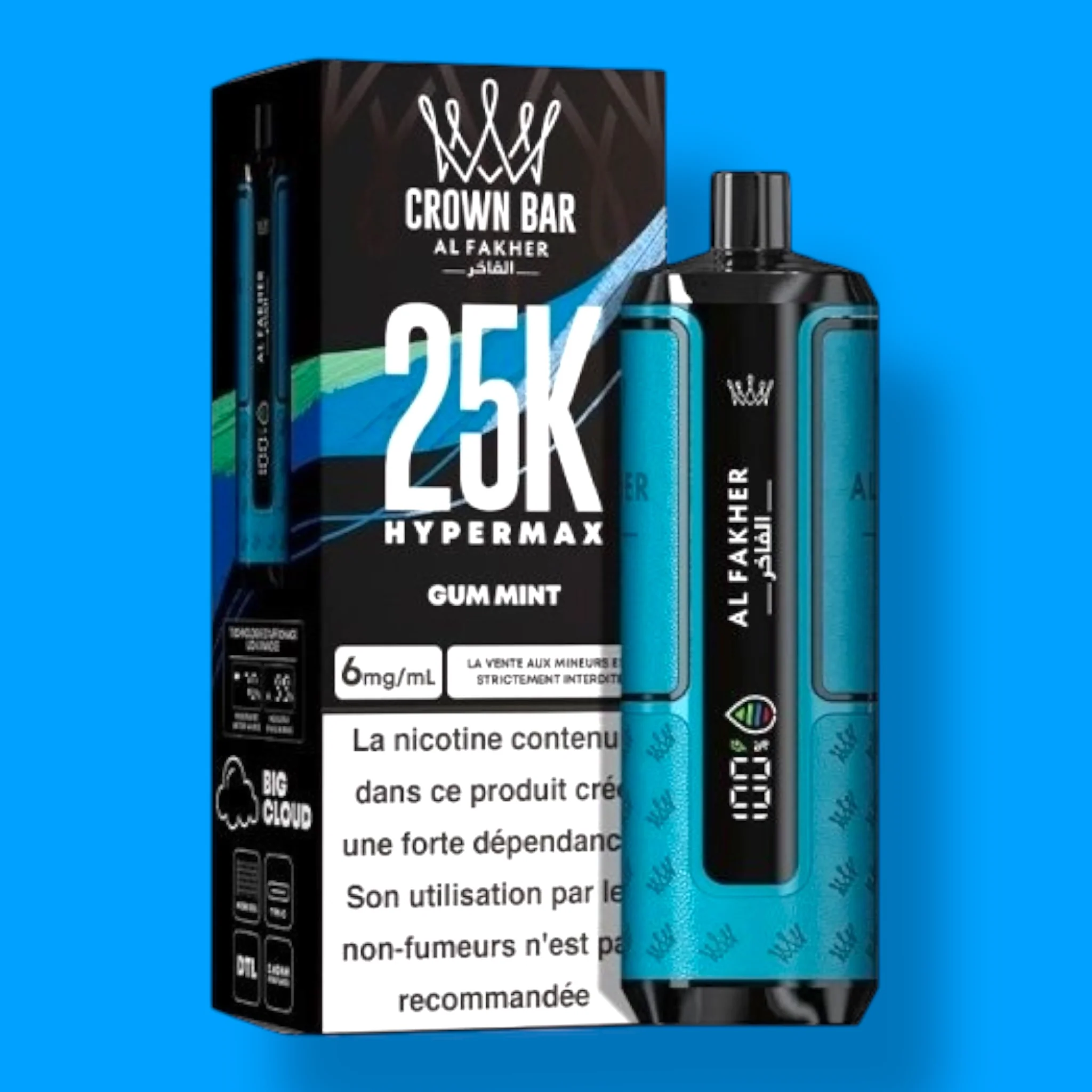 Puff AL FAKHER 25K HYPER MAX CROWN BAR - Image 11