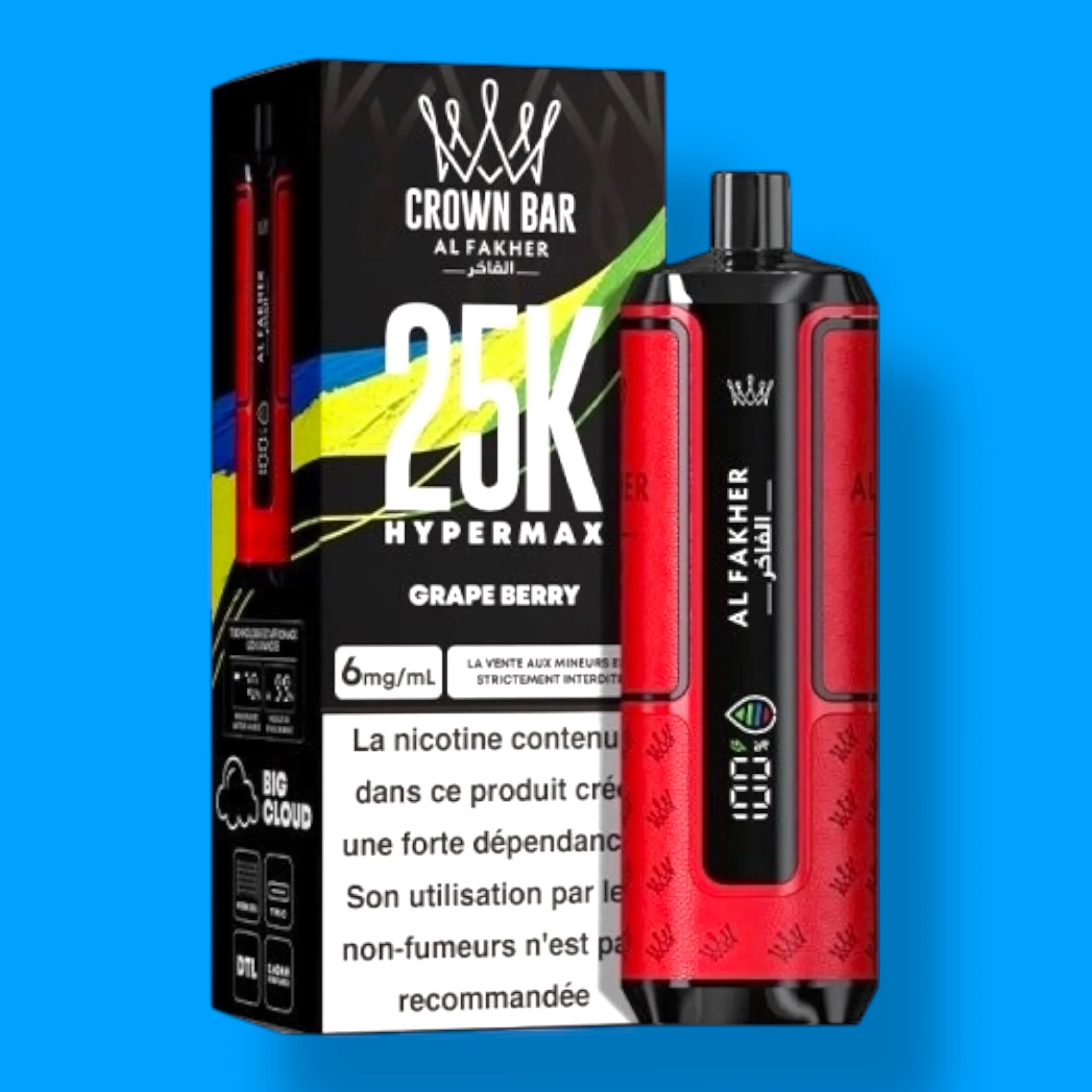 Puff AL FAKHER 25K HYPER MAX CROWN BAR - Image 12