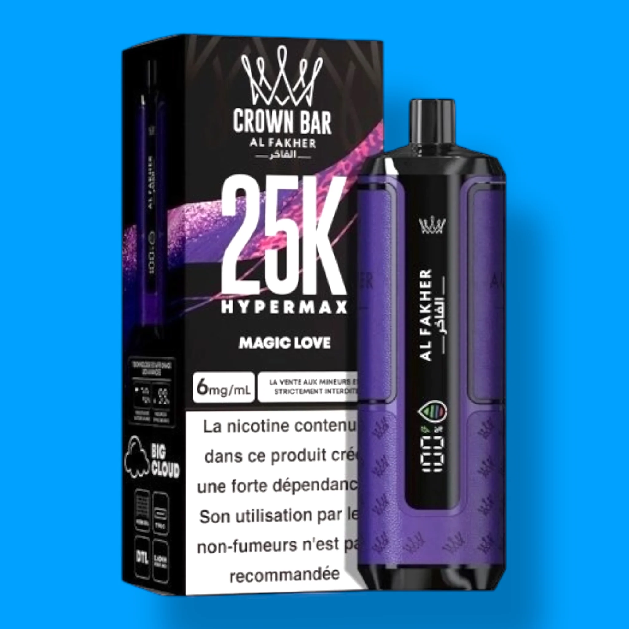 Puff AL FAKHER 25K HYPER MAX CROWN BAR - Image 13