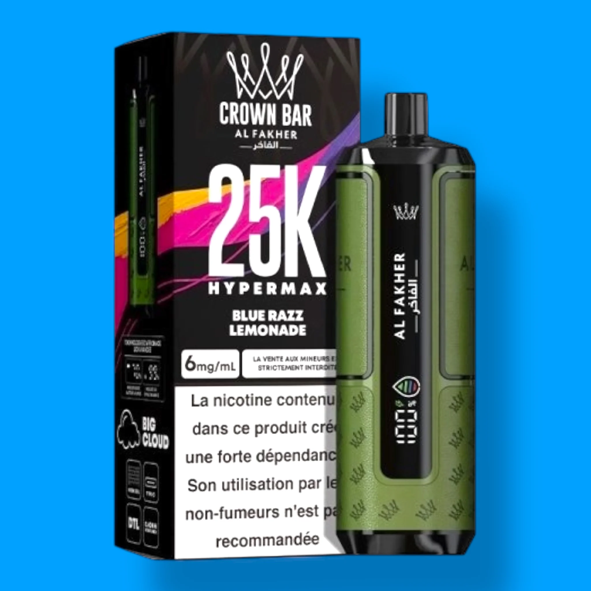 Puff AL FAKHER 25K HYPER MAX CROWN BAR - Image 14