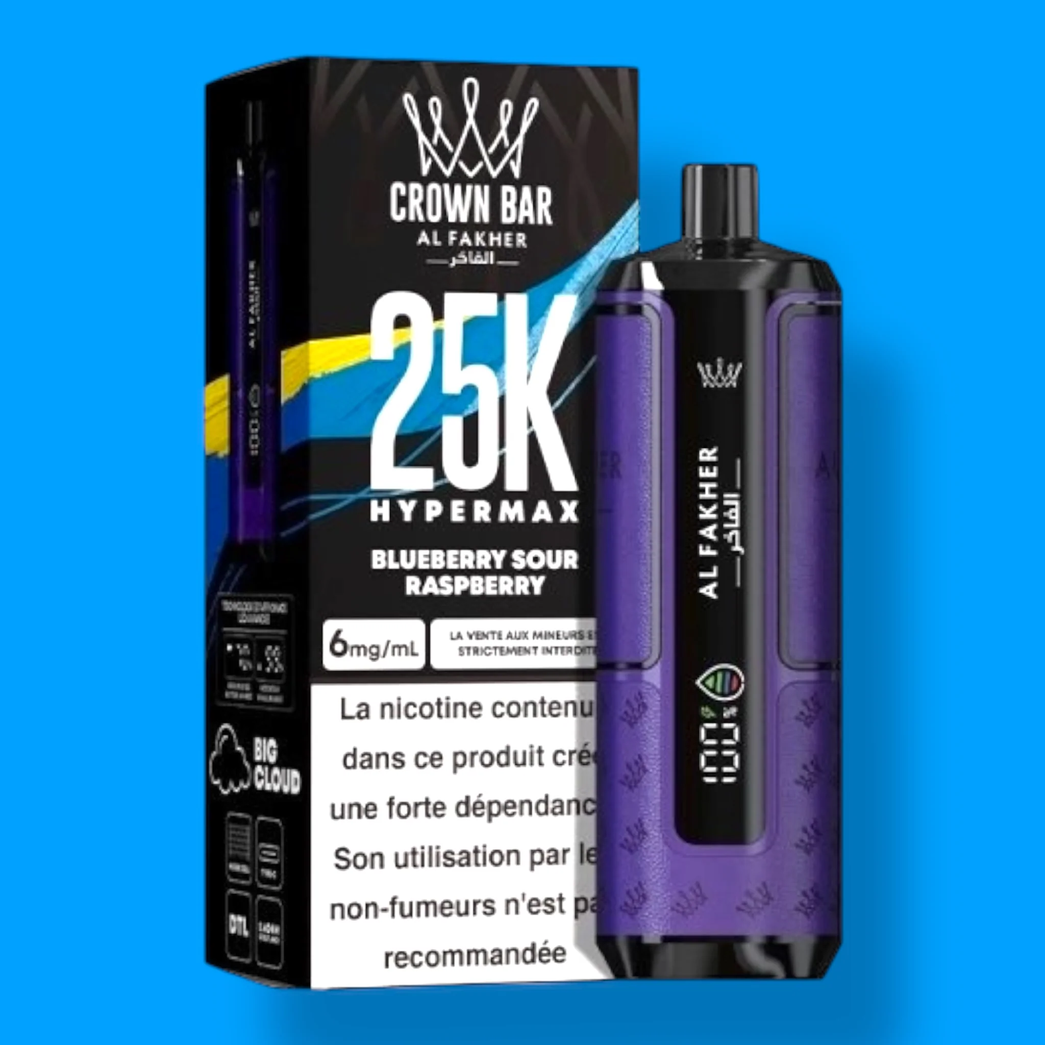 Puff AL FAKHER 25K HYPER MAX CROWN BAR - Image 4