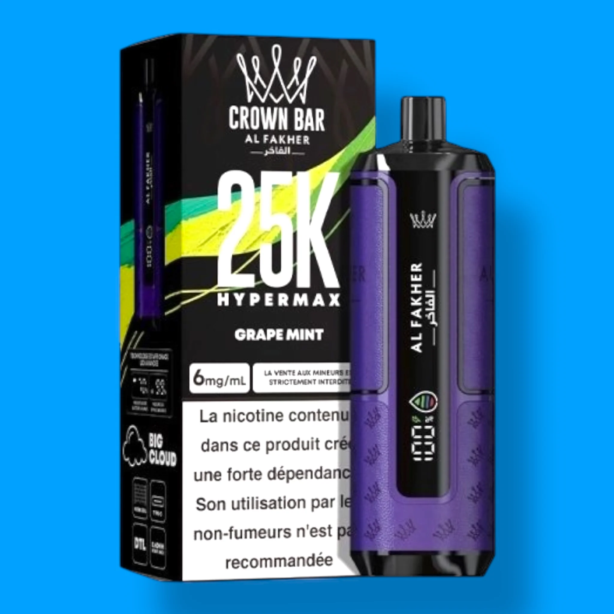 Puff AL FAKHER 25K HYPER MAX CROWN BAR - Image 6