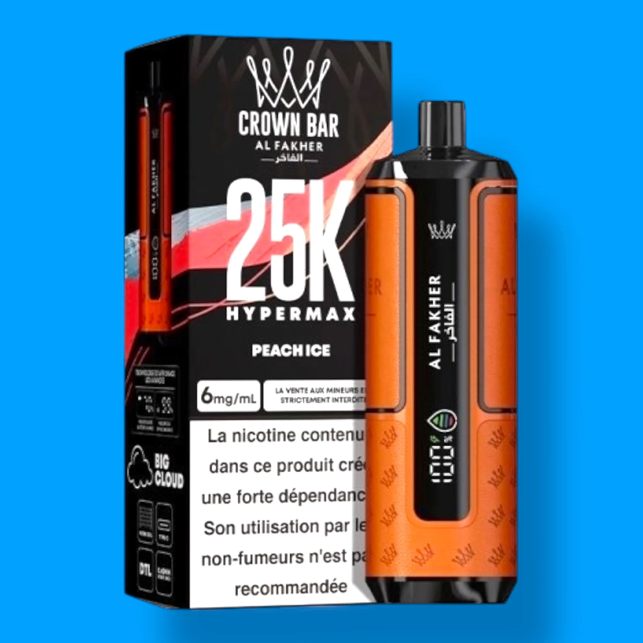 Puff AL FAKHER 25K HYPER MAX CROWN BAR - Image 7