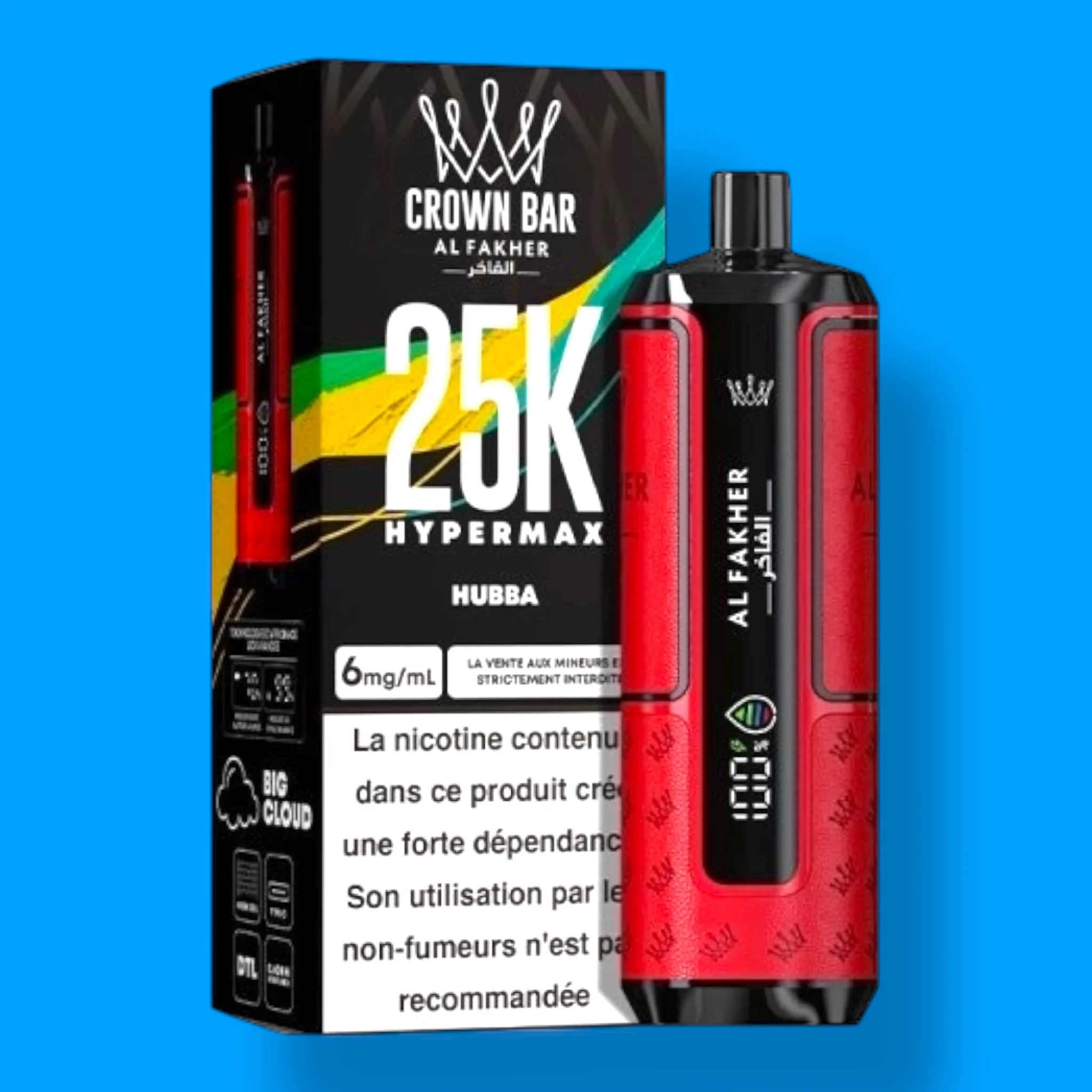 Puff AL FAKHER 25K HYPER MAX CROWN BAR - Image 8