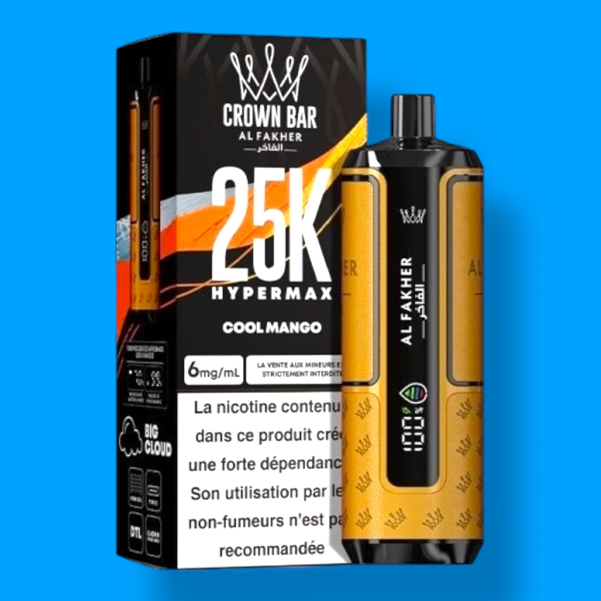 Puff AL FAKHER 25K HYPER MAX CROWN BAR - Image 9