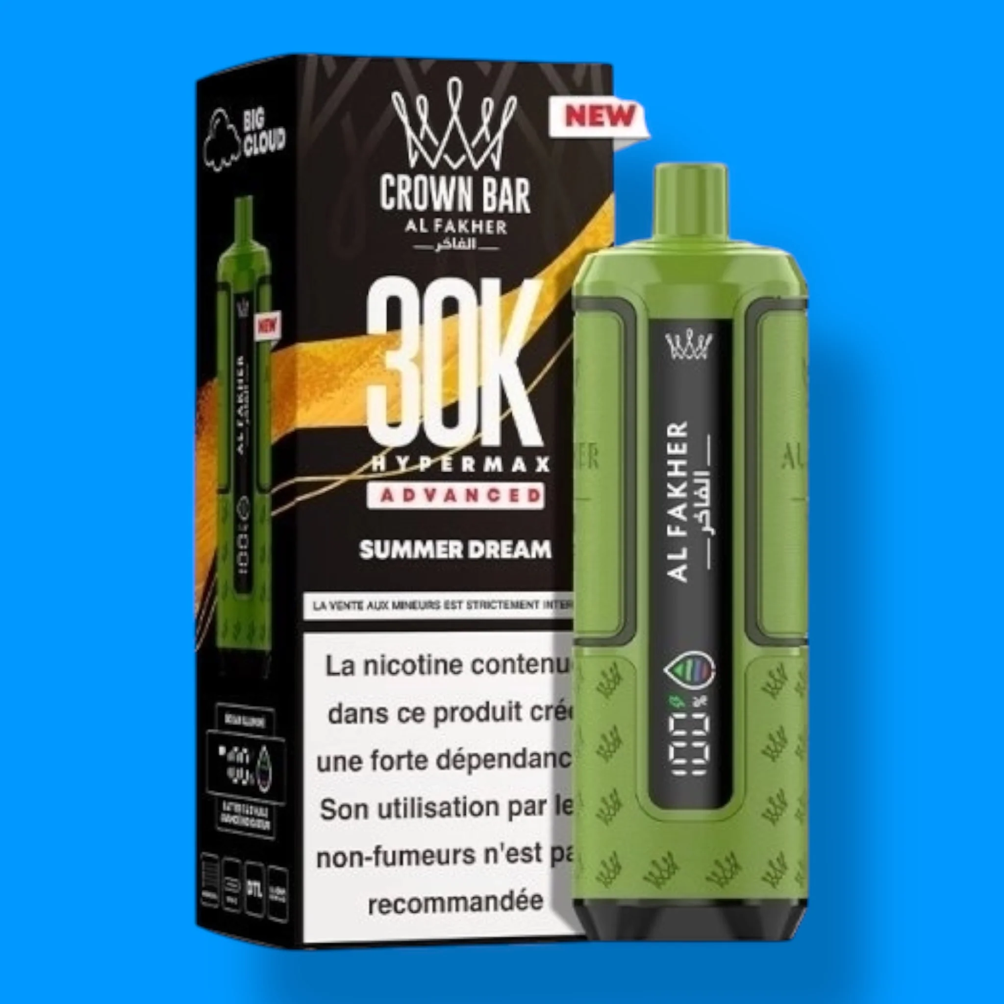 Puff Al Fakher 30K Hyper Max Advanced Crown Bar - Image 10
