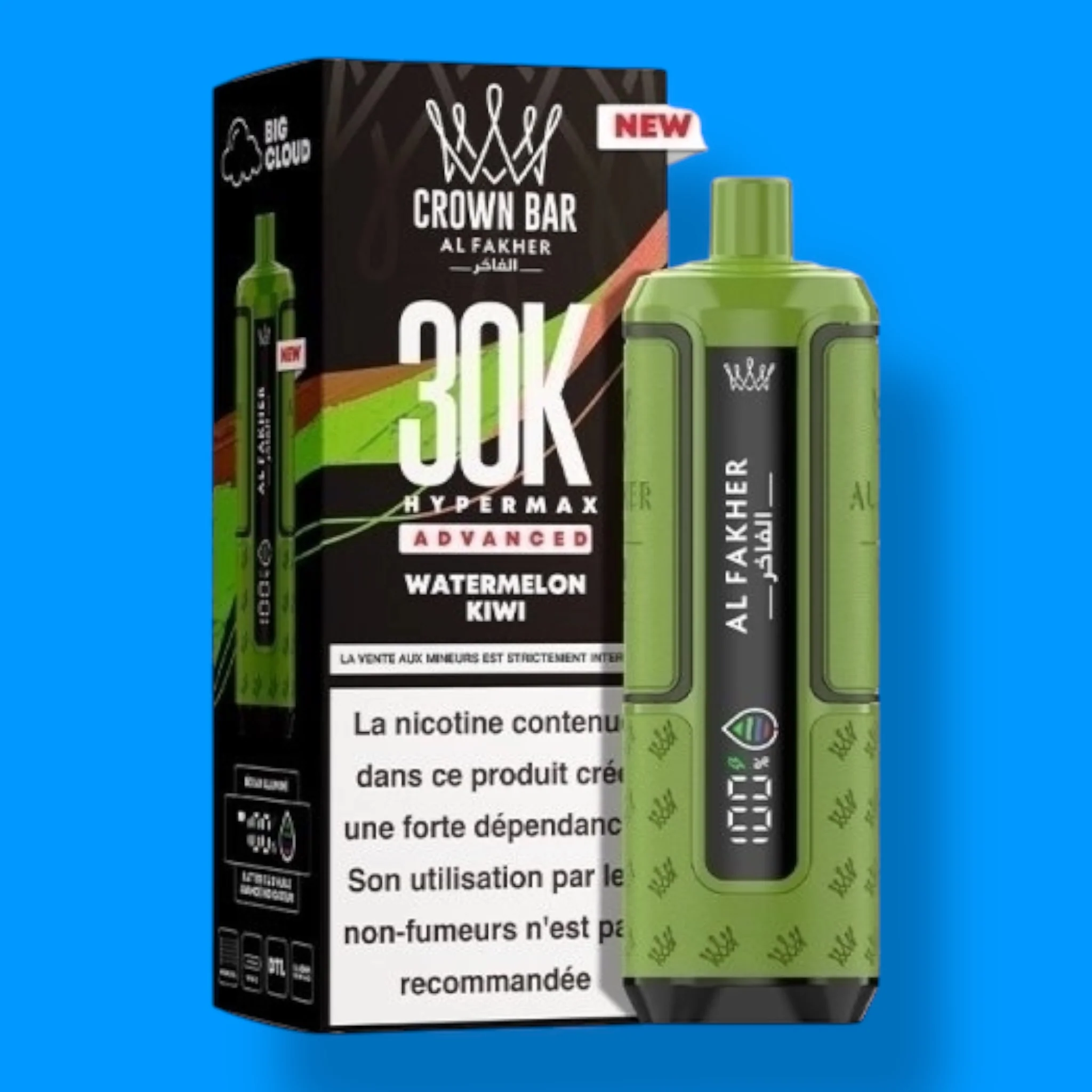 Puff Al Fakher 30K Hyper Max Advanced Crown Bar - Image 11