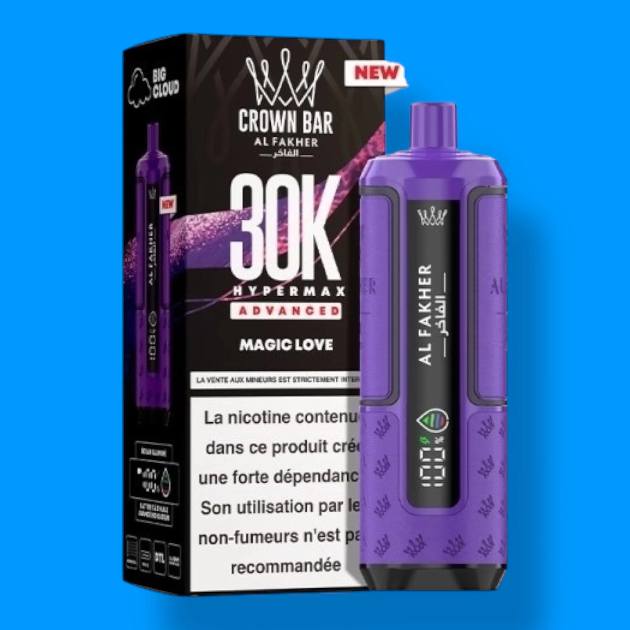 Puff Al Fakher 30K Hyper Max Advanced Crown Bar - Image 12