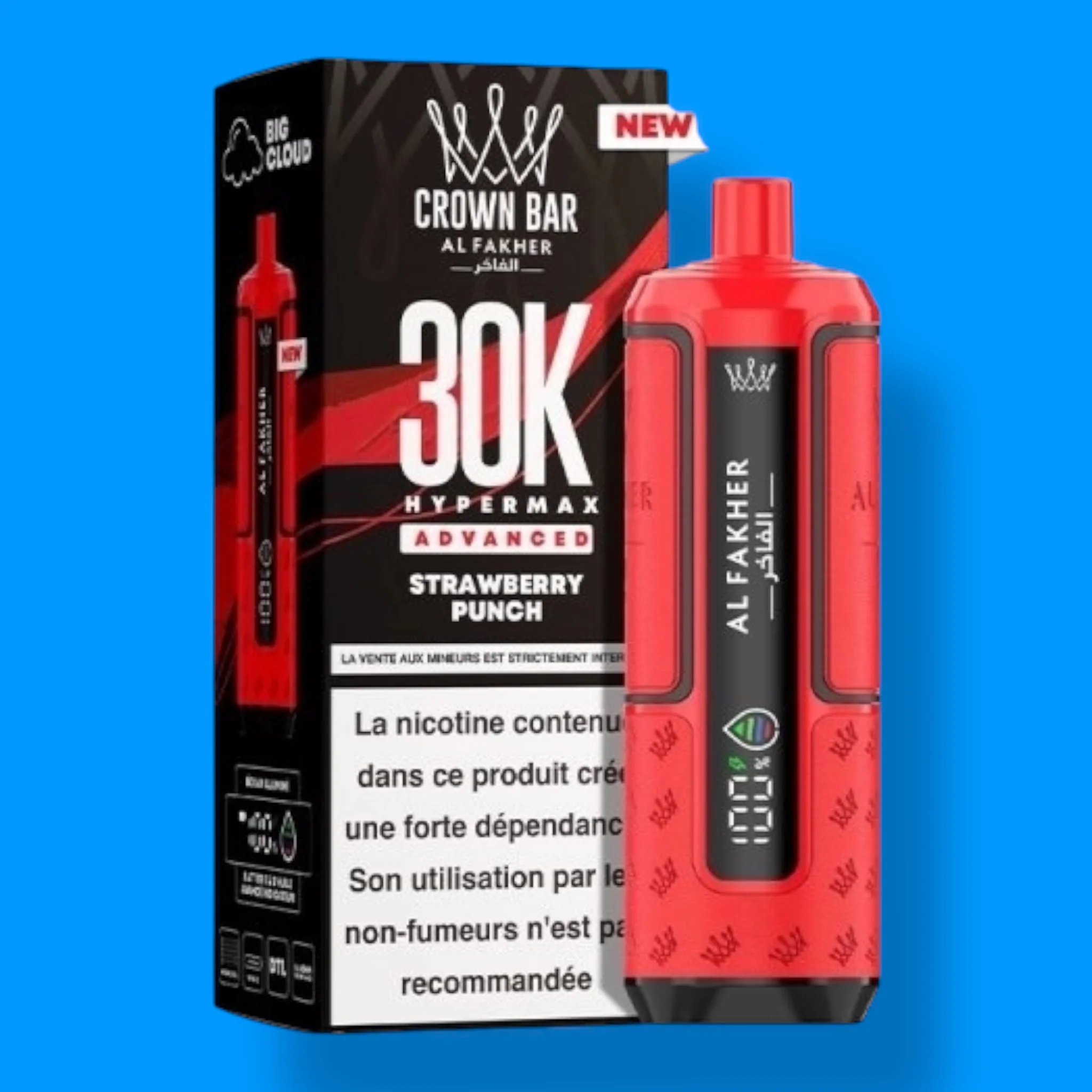 Puff Al Fakher 30K Hyper Max Advanced Crown Bar - Image 13