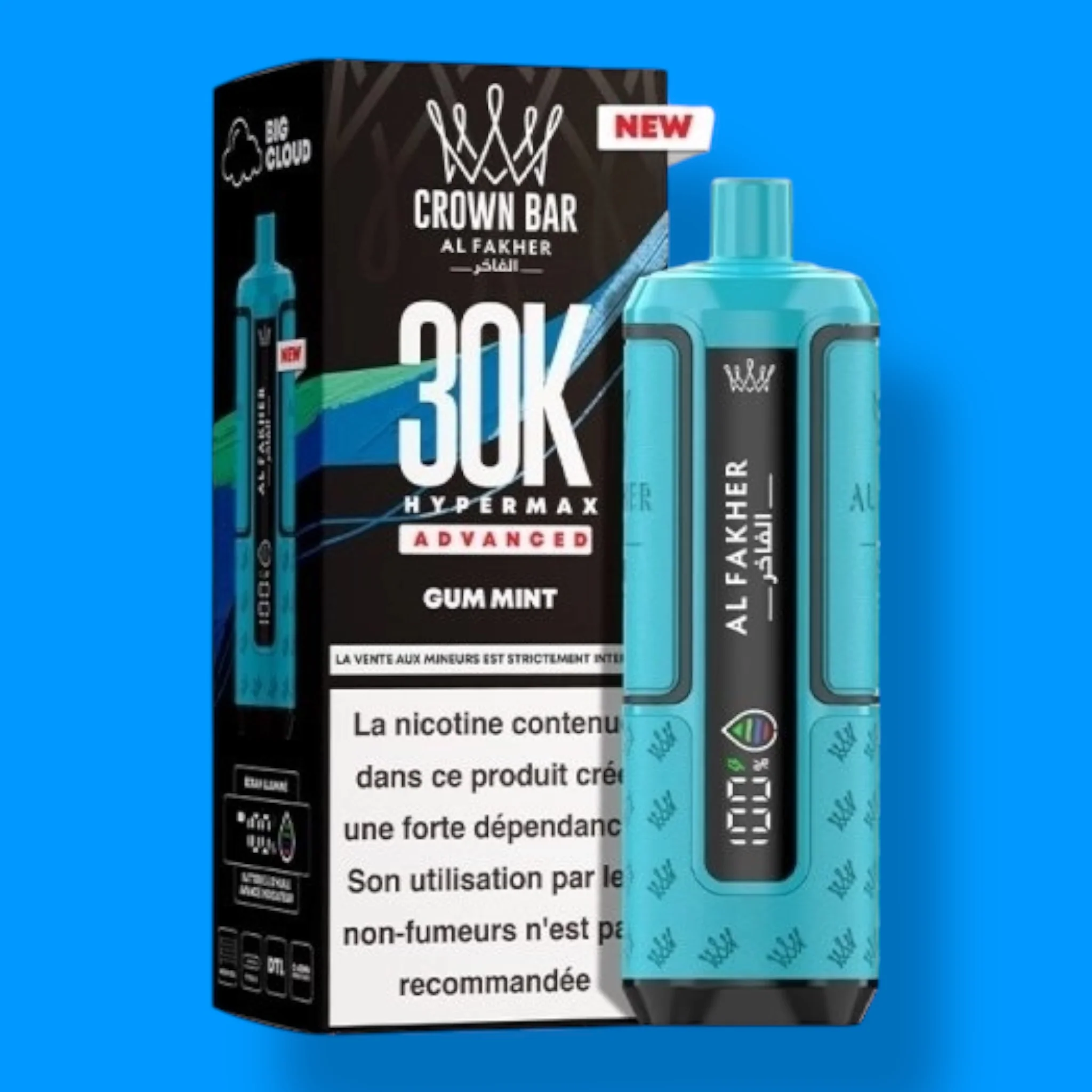 Puff Al Fakher 30K Hyper Max Advanced Crown Bar - Image 15