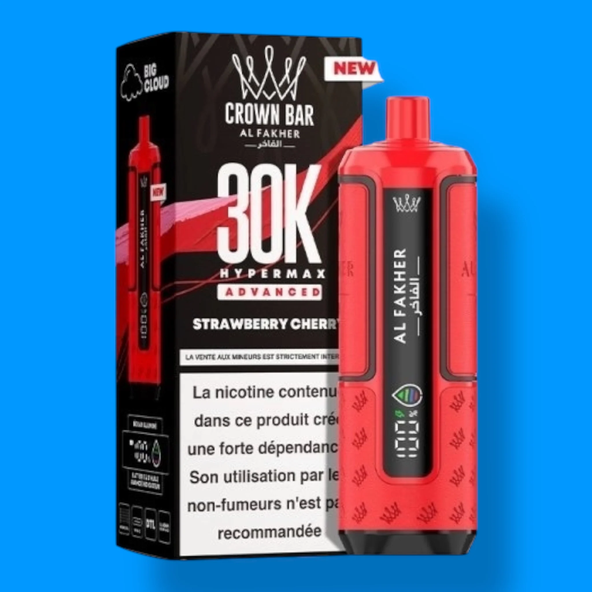Puff Al Fakher 30K Hyper Max Advanced Crown Bar - Image 16