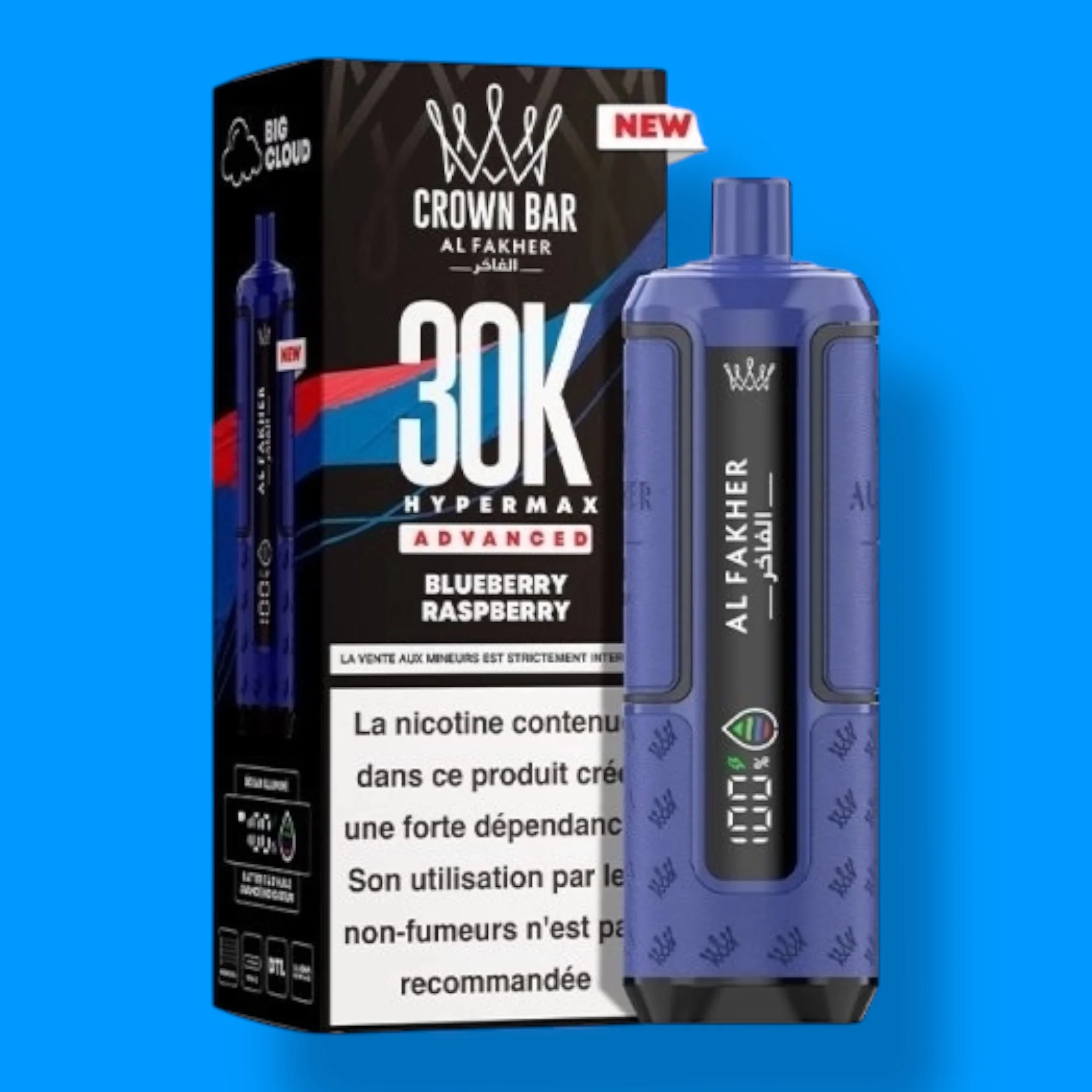 Puff Al Fakher 30K Hyper Max Advanced Crown Bar - Image 17