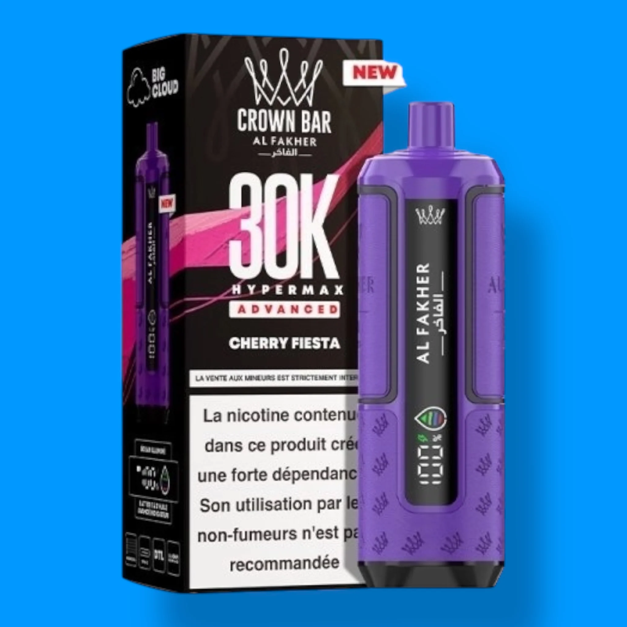 Puff Al Fakher 30K Hyper Max Advanced Crown Bar - Image 18
