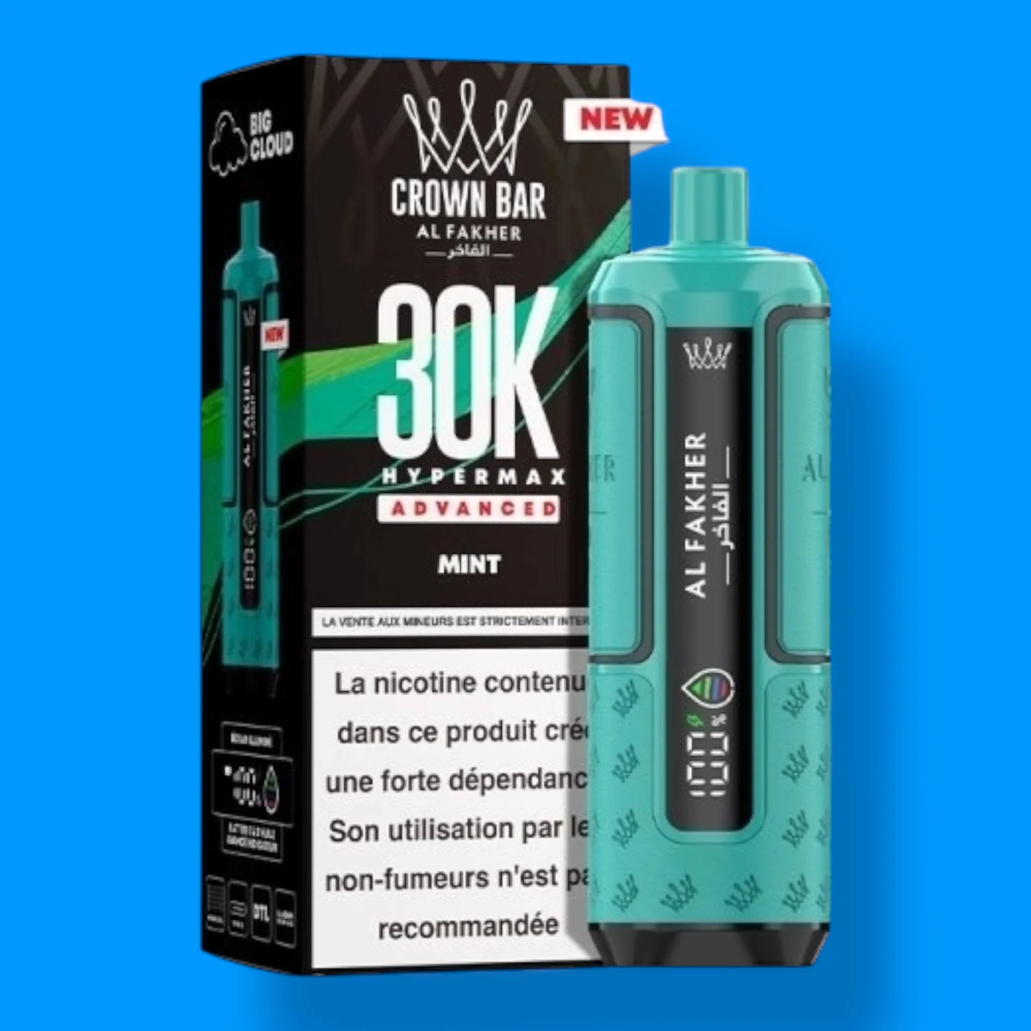 Puff Al Fakher 30K Hyper Max Advanced Crown Bar - Image 19