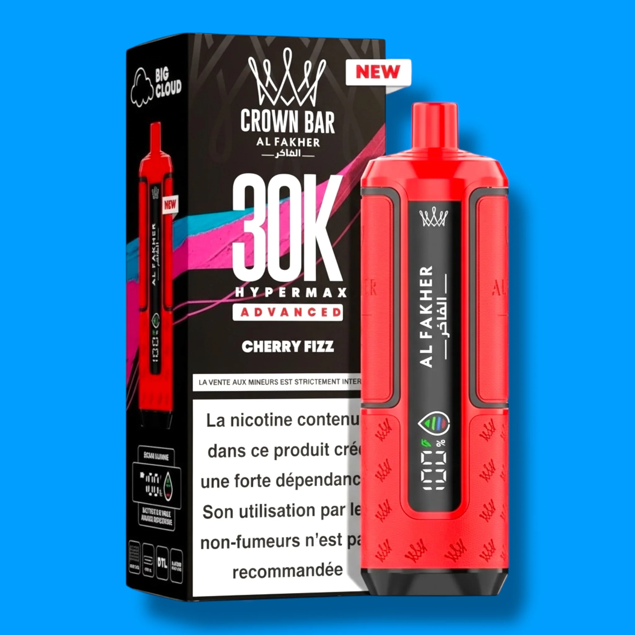 Puff Al Fakher 30K Hyper Max Advanced Crown Bar - Image 22