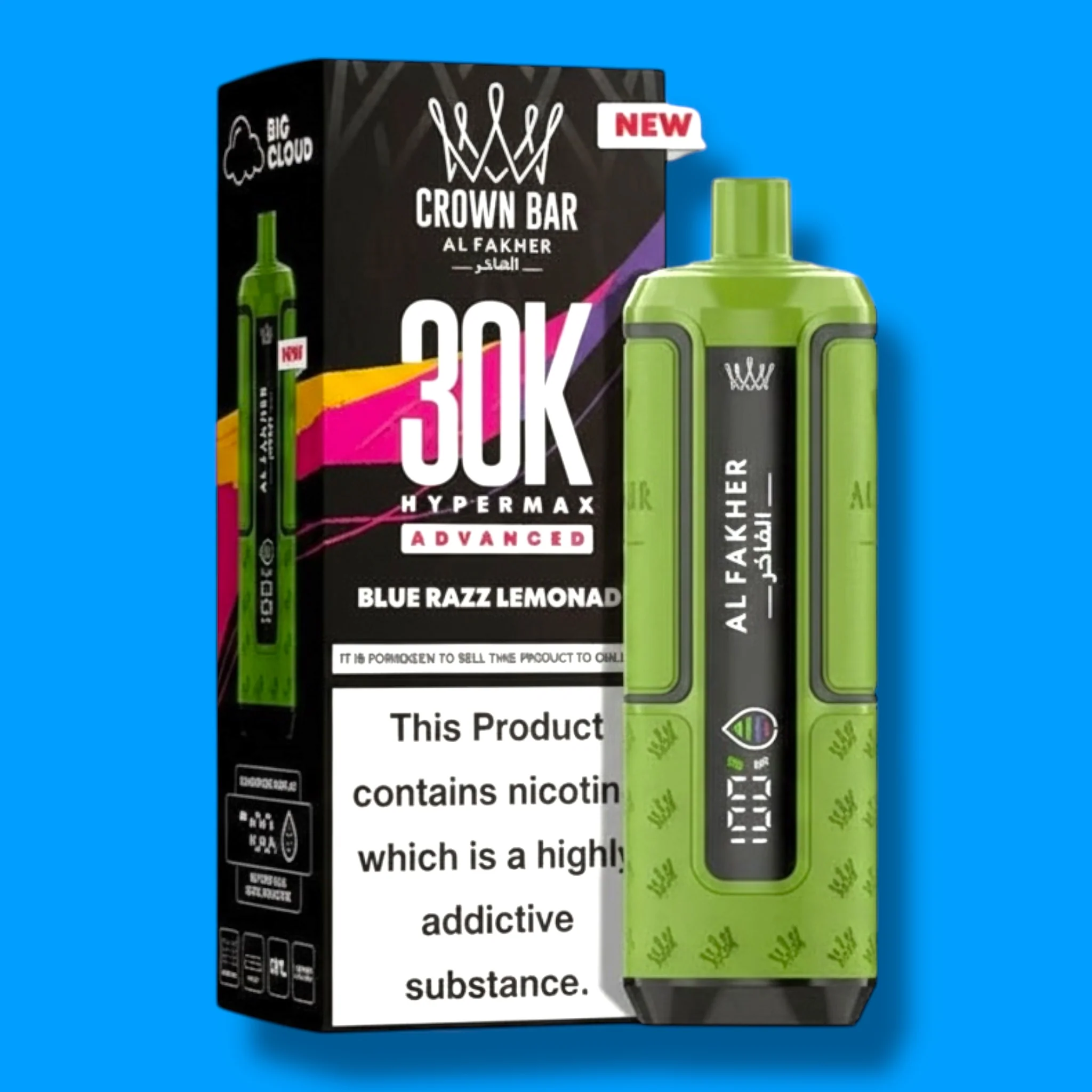 Puff Al Fakher 30K Hyper Max Advanced Crown Bar - Image 23