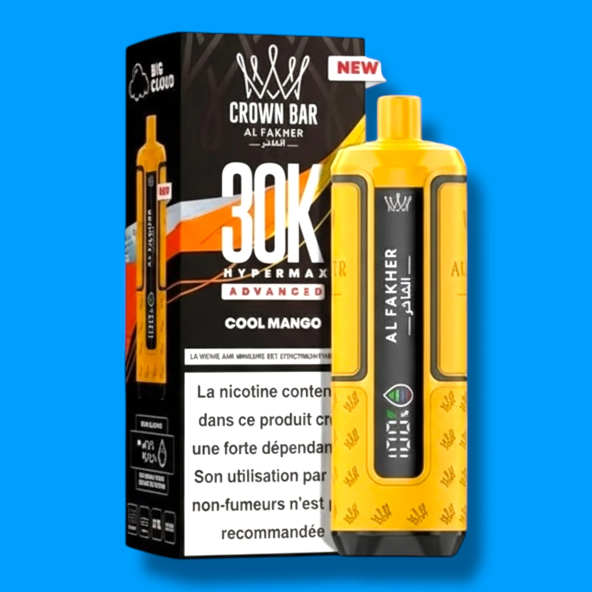 Puff Al Fakher 30K Hyper Max Advanced Crown Bar - Image 24