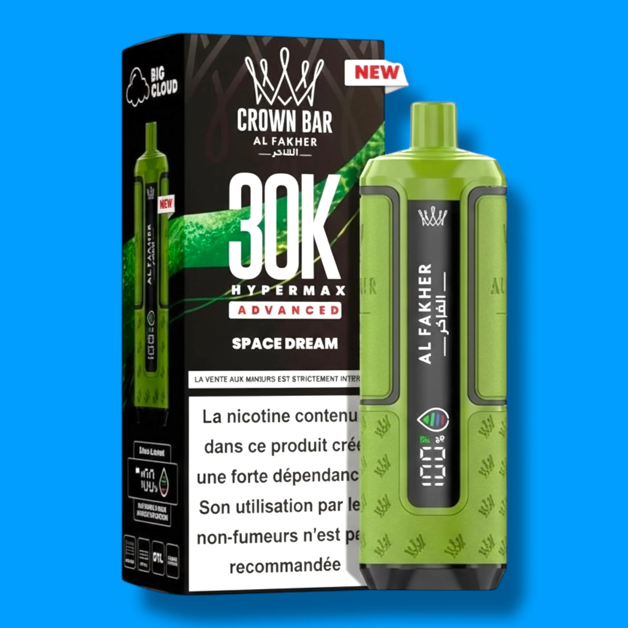 Puff Al Fakher 30K Hyper Max Advanced Crown Bar - Image 26