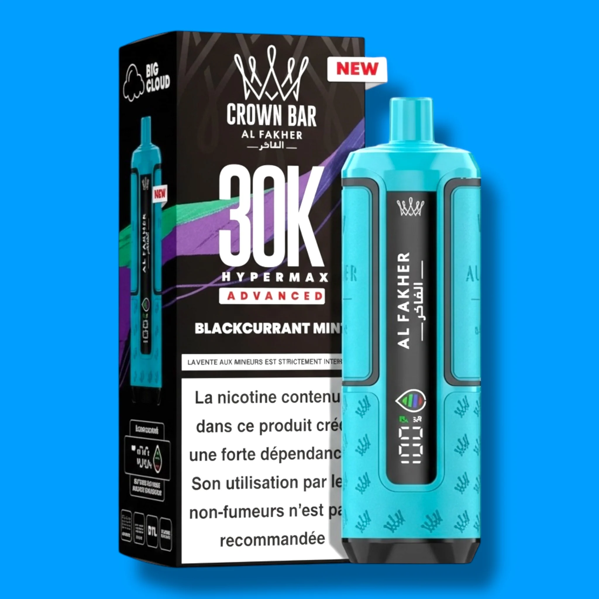 Puff Al Fakher 30K Hyper Max Advanced Crown Bar - Image 27