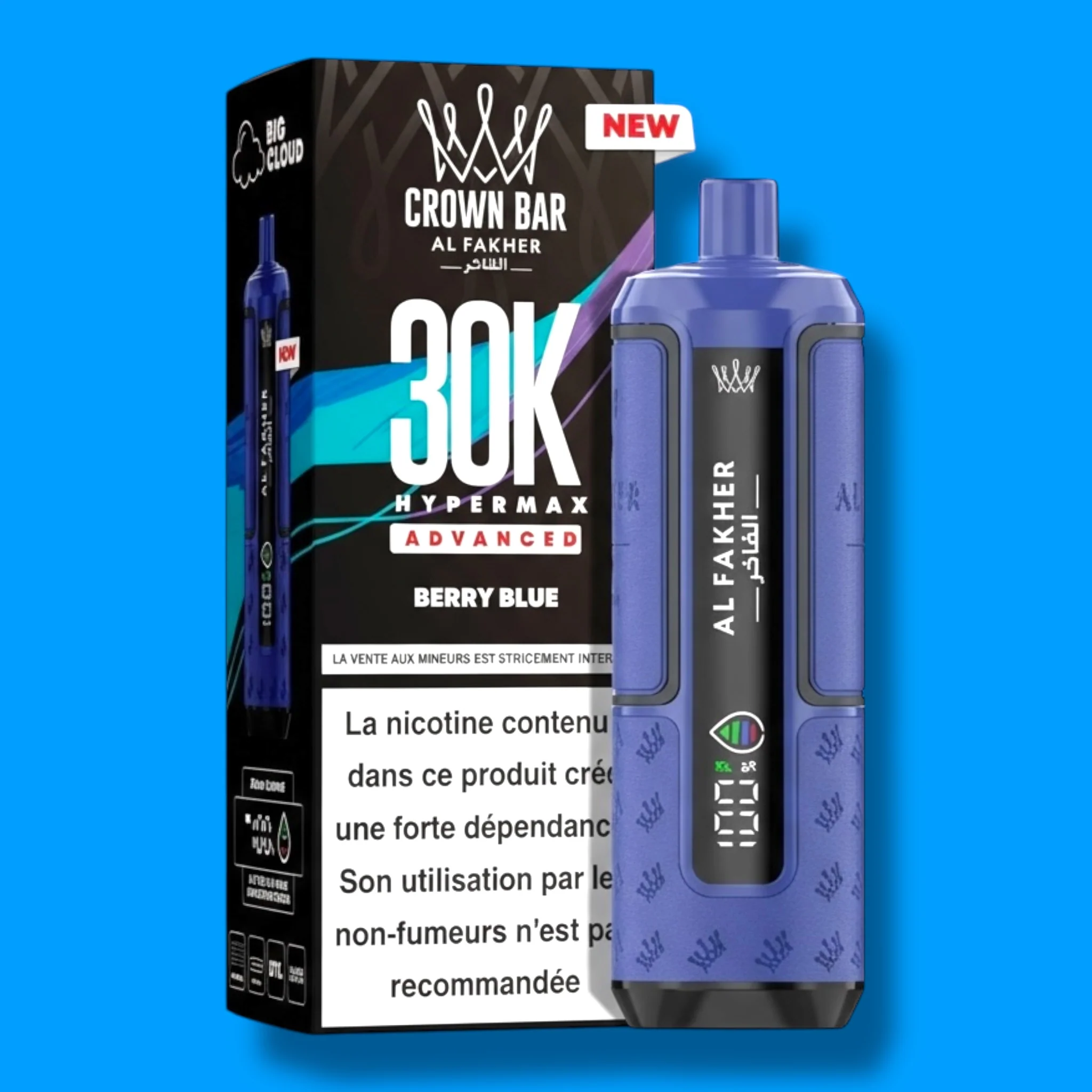 Puff Al Fakher 30K Hyper Max Advanced Crown Bar - Image 28
