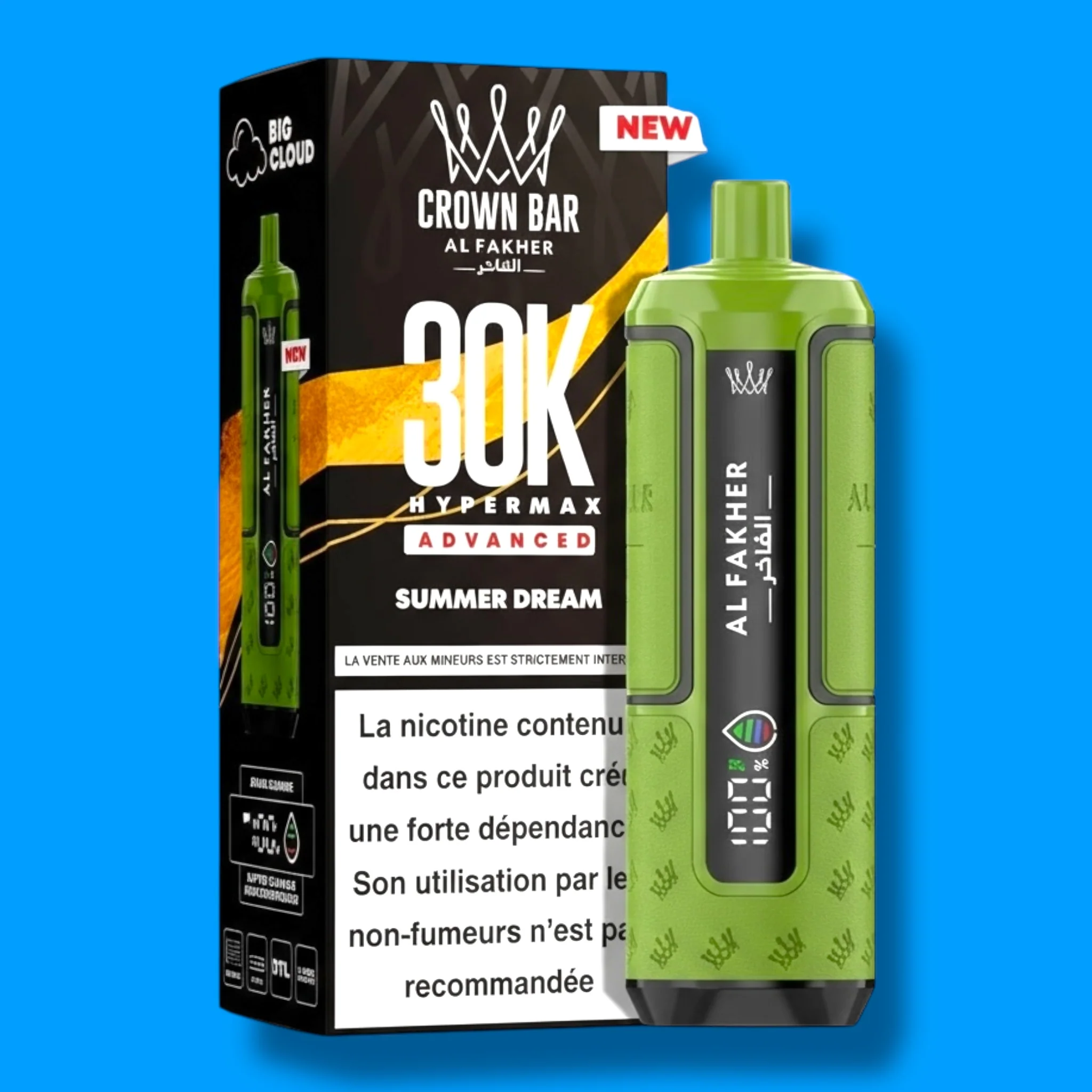 Puff Al Fakher 30K Hyper Max Advanced Crown Bar - Image 29