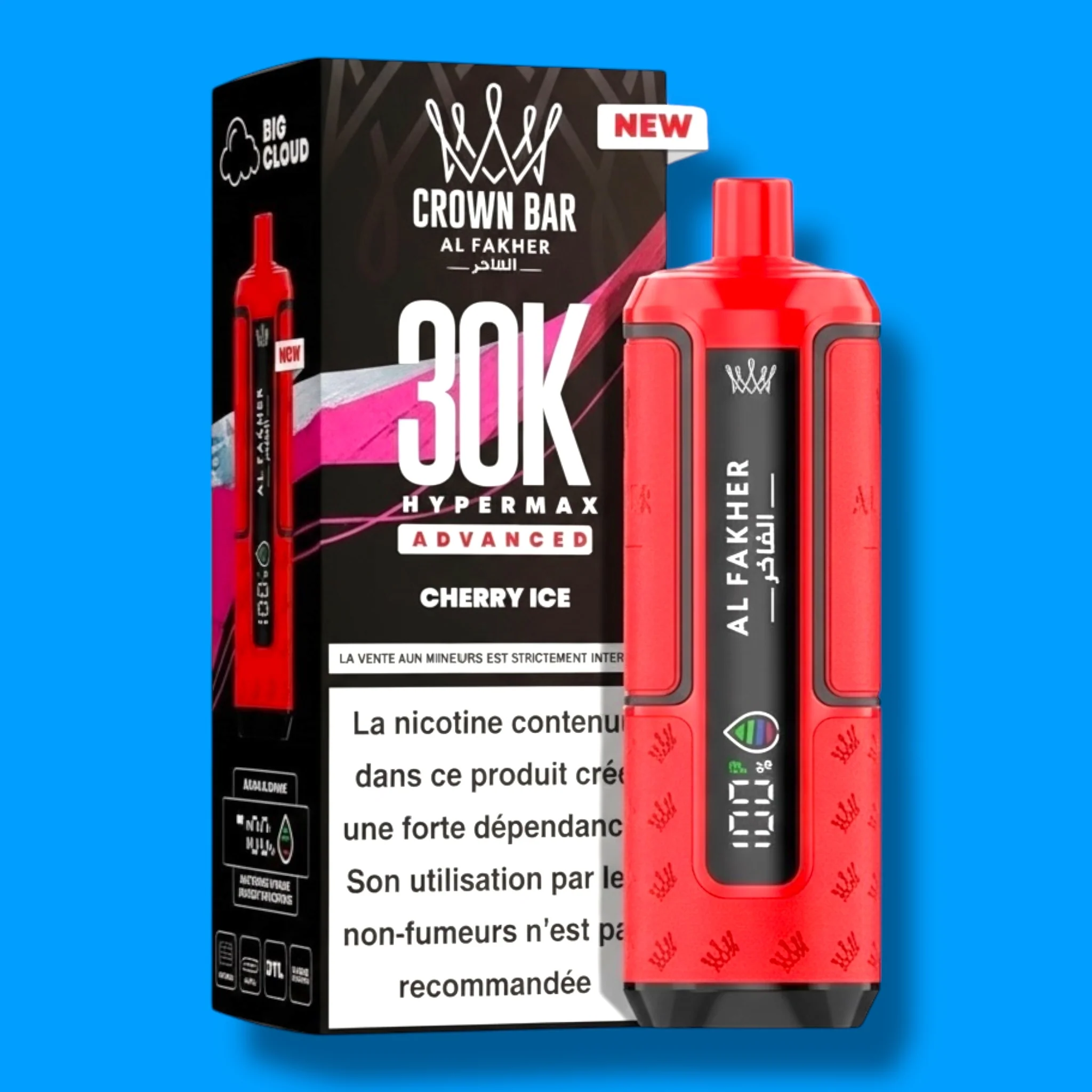 Puff Al Fakher 30K Hyper Max Advanced Crown Bar - Image 3