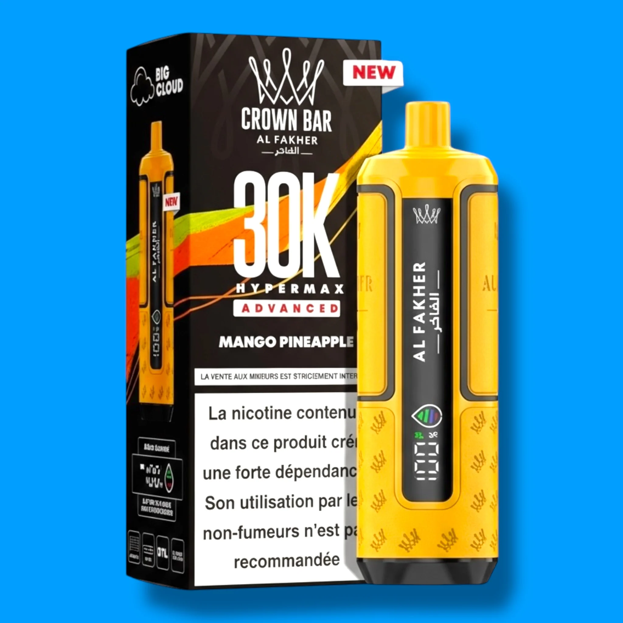 Puff Al Fakher 30K Hyper Max Advanced Crown Bar - Image 30