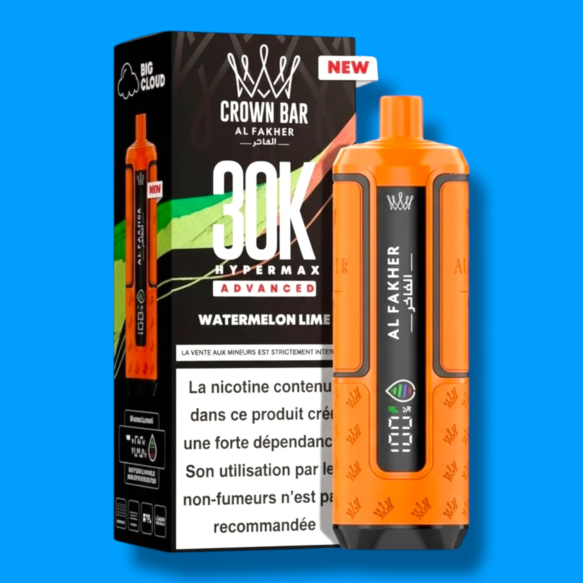 Puff Al Fakher 30K Hyper Max Advanced Crown Bar - Image 33