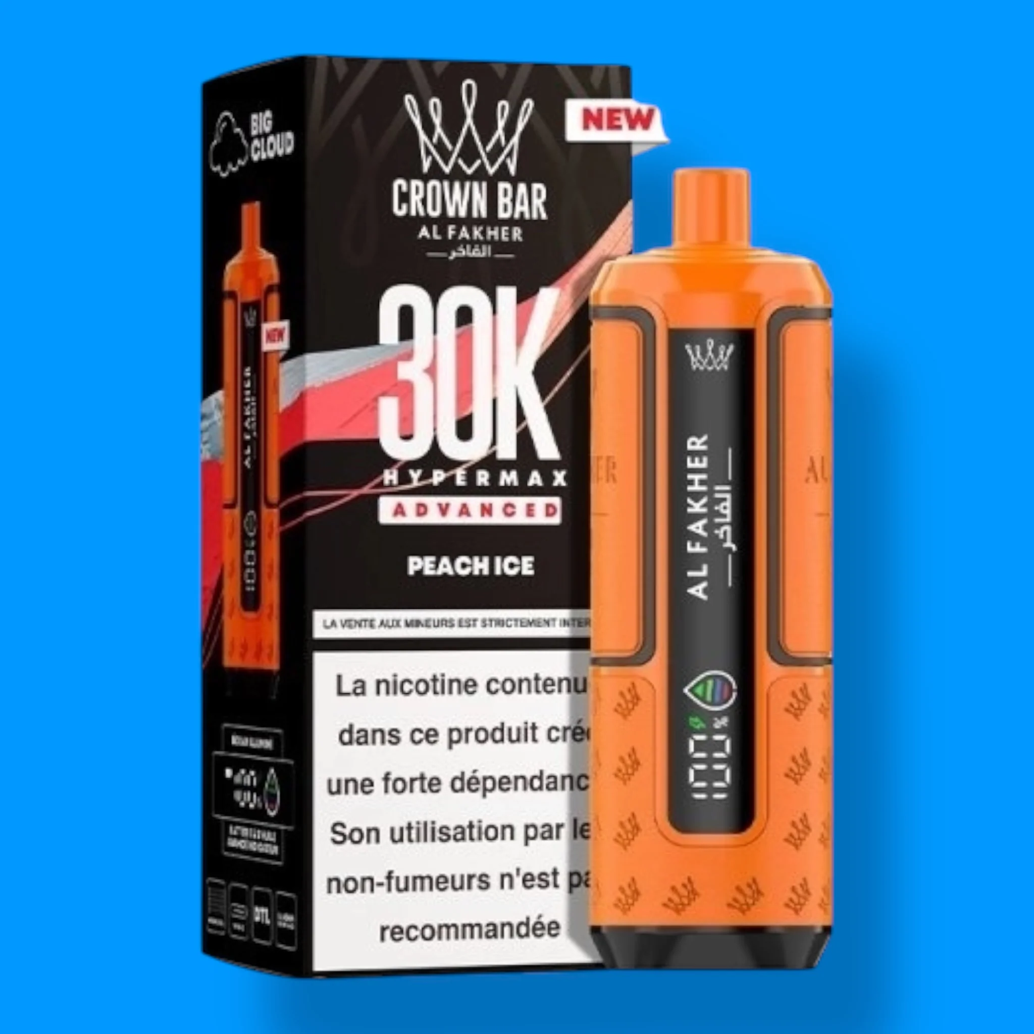 Puff Al Fakher 30K Hyper Max Advanced Crown Bar - Image 4