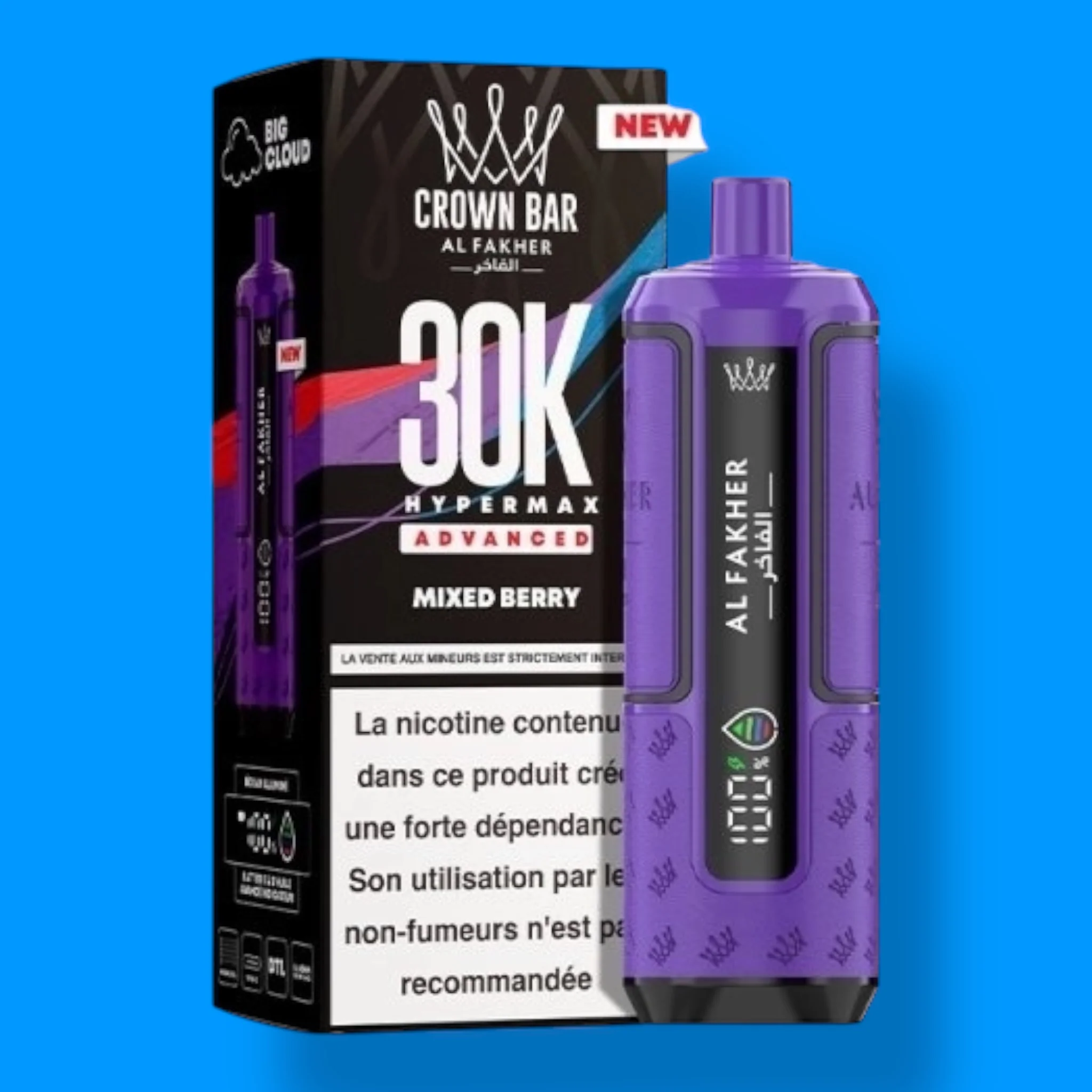 Puff Al Fakher 30K Hyper Max Advanced Crown Bar - Image 6