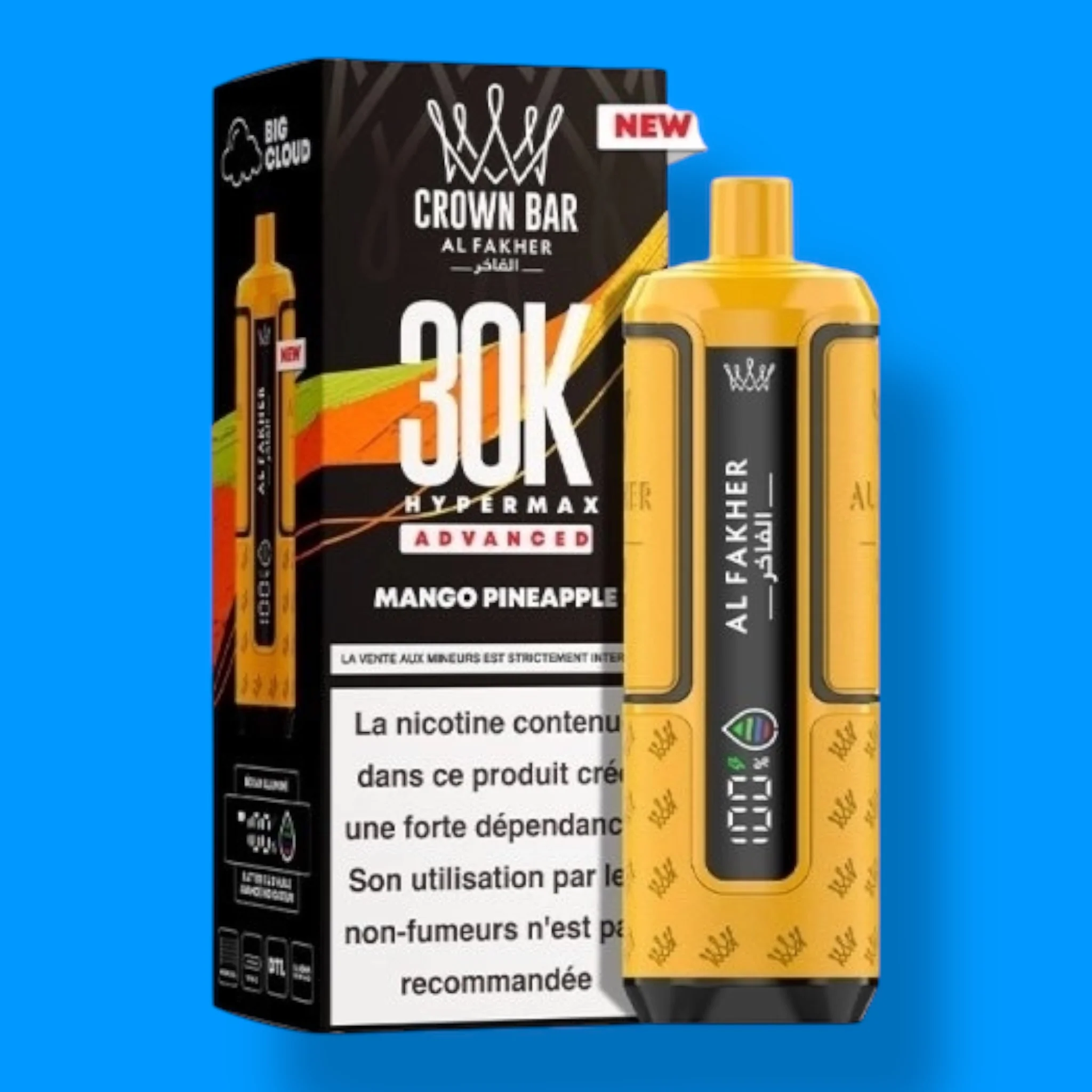 Puff Al Fakher 30K Hyper Max Advanced Crown Bar - Image 7