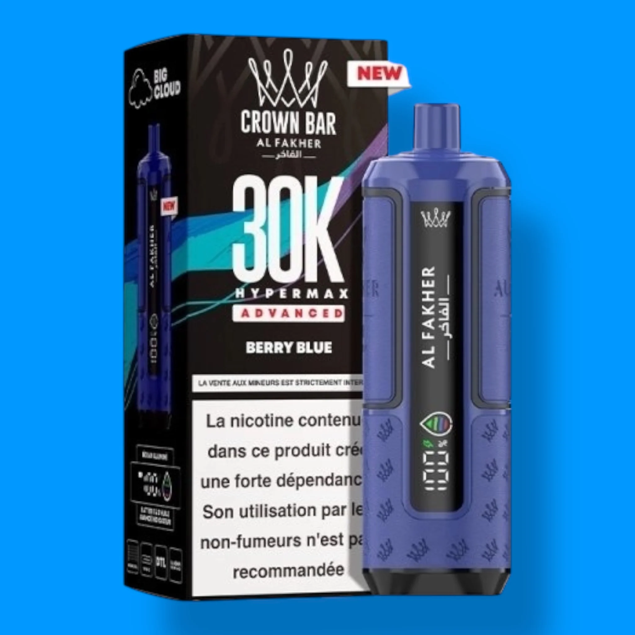Puff Al Fakher 30K Hyper Max Advanced Crown Bar - Image 8