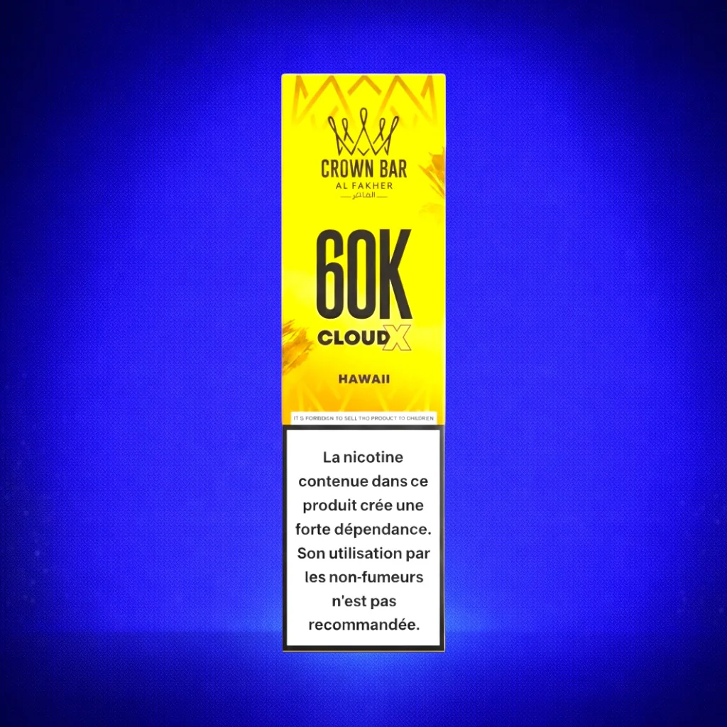 Puff Al Fakher 60K E-HoseX Crown Bar - Image 12