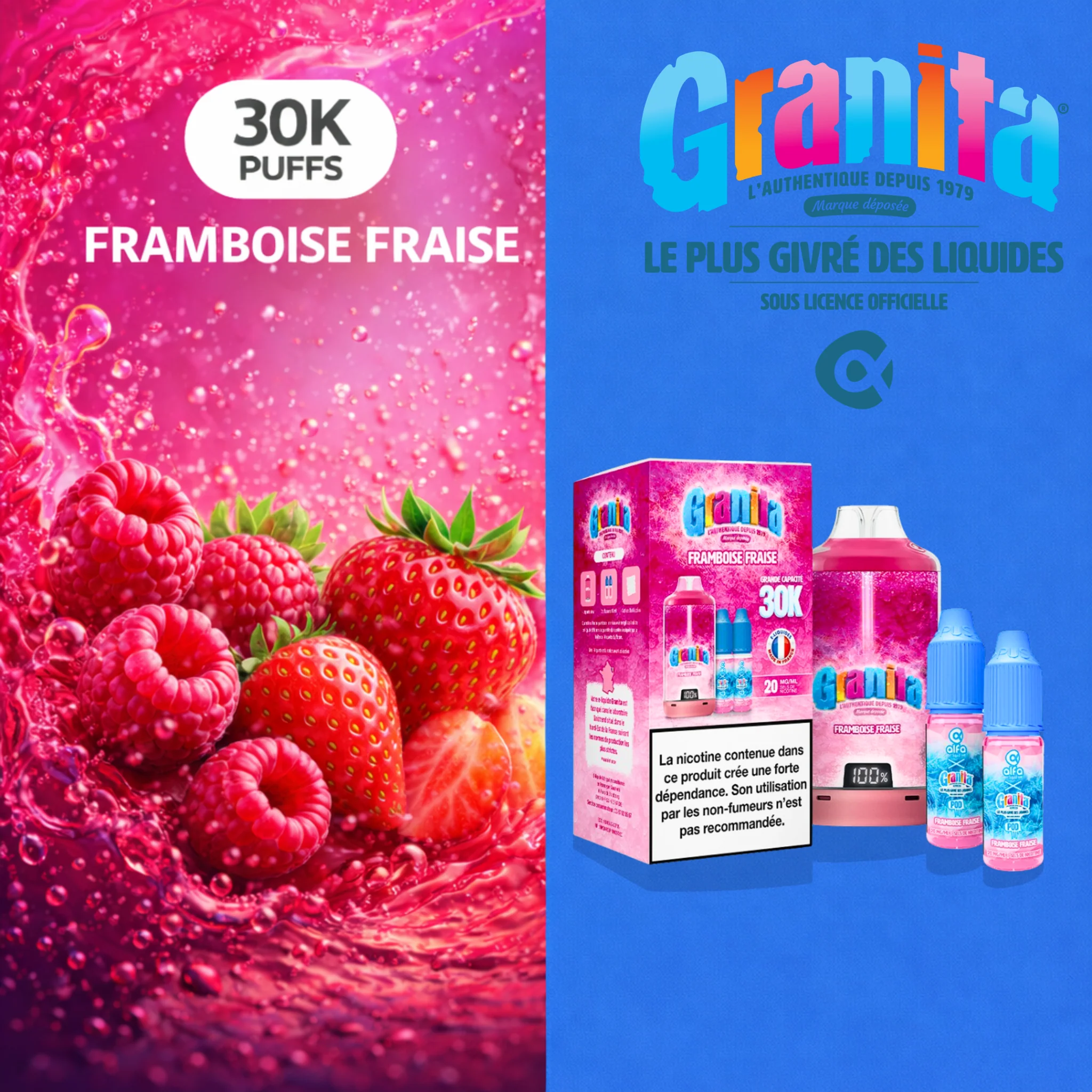 Puff Granita 30K By Alfaliquid - Image 2