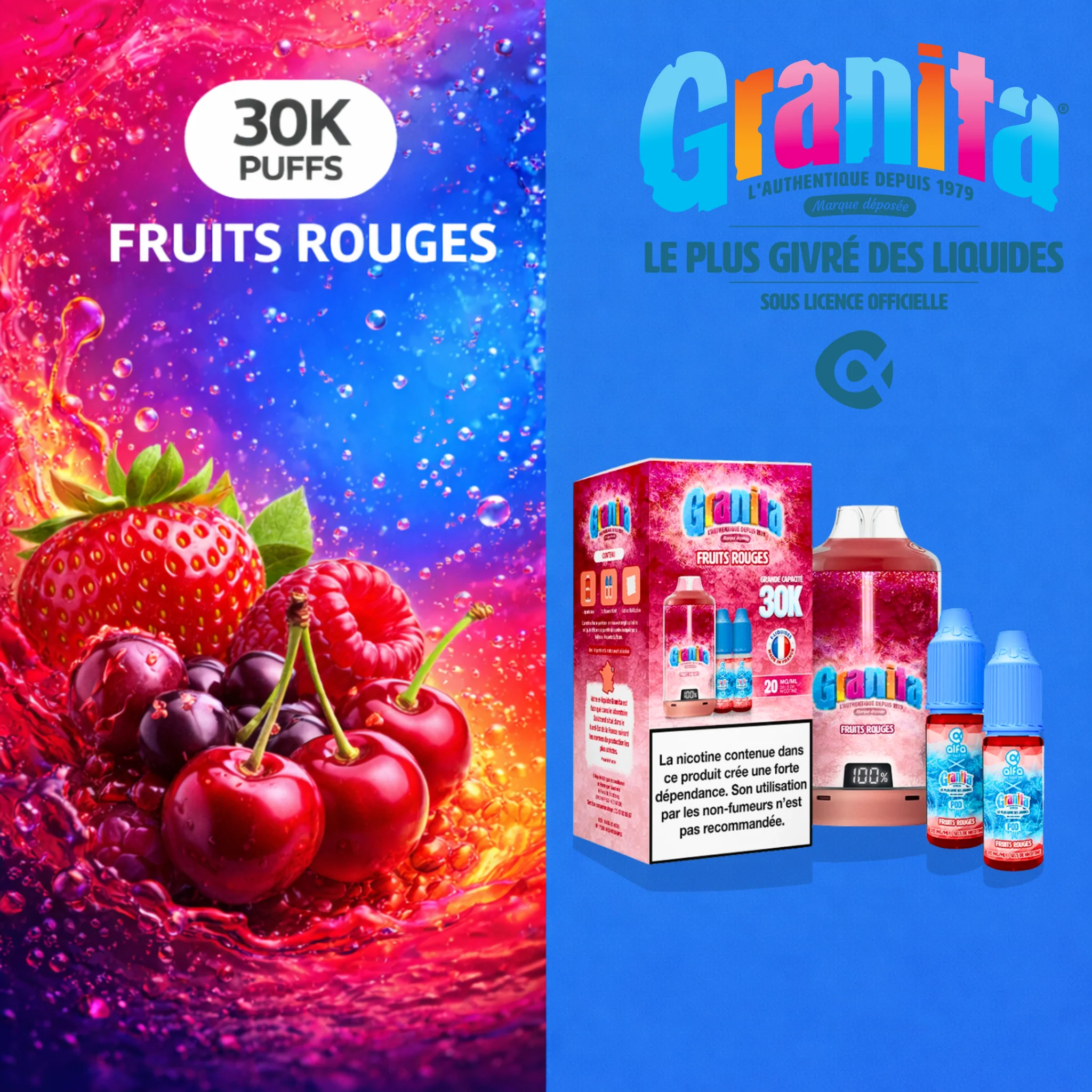Puff Granita 30K By Alfaliquid - Image 3