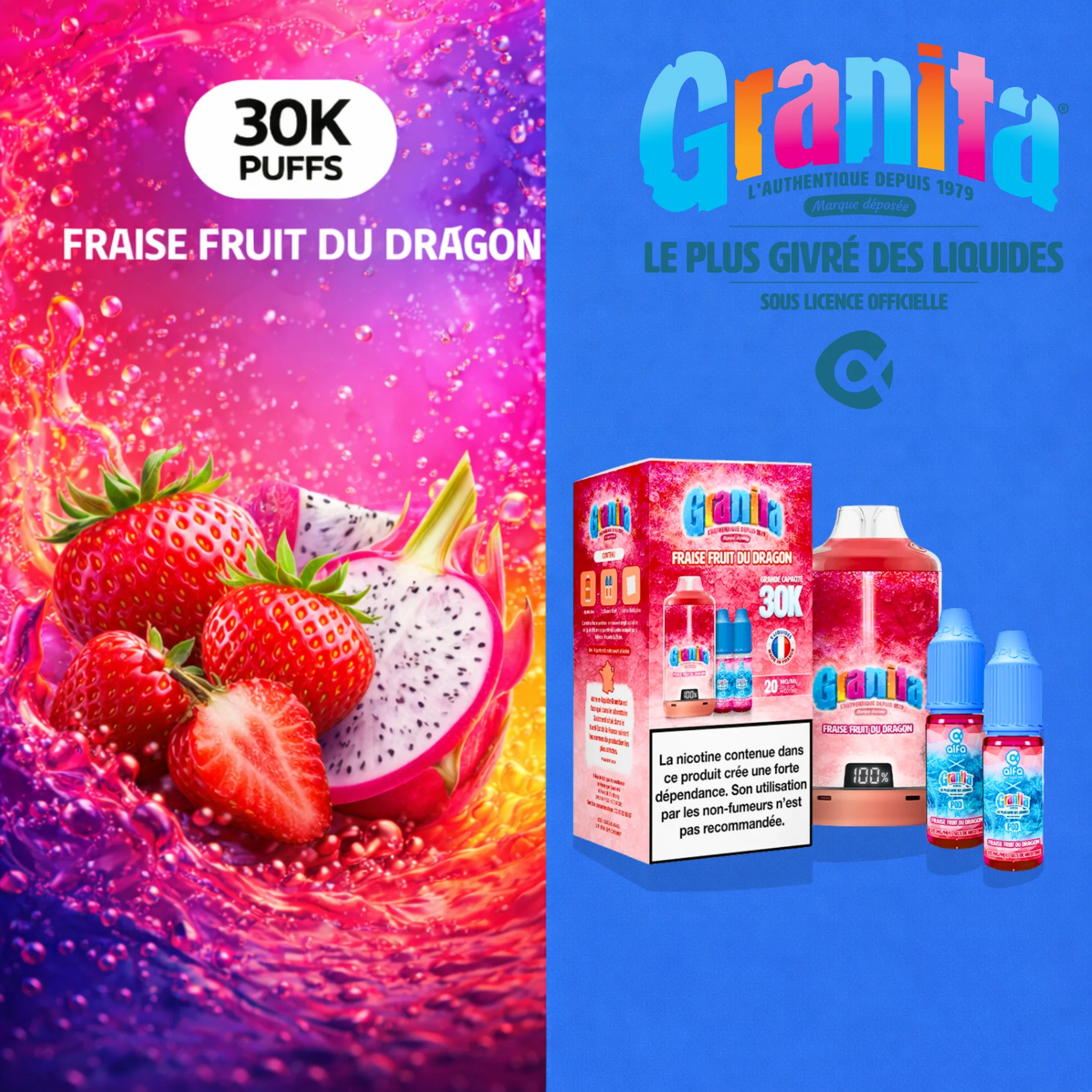 Puff Granita 30K By Alfaliquid - Image 4